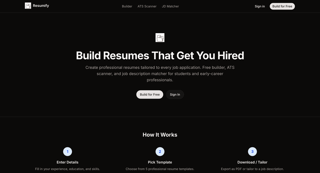 Resumify