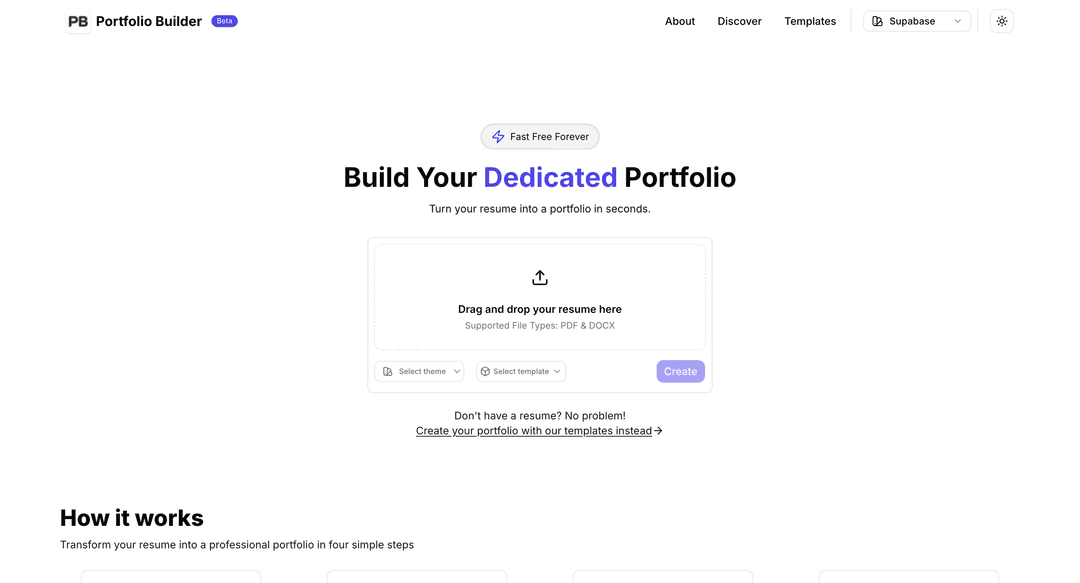 Portfolio Builder